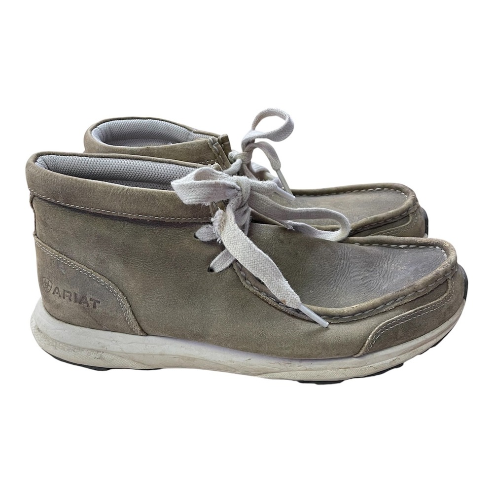 Ariat Hilo Women 8B‎ Leather Mid Top Moc Toe Shoes